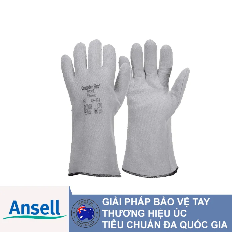 Găng tay chịu nhiệt Ansell Crusader Flex 42-474