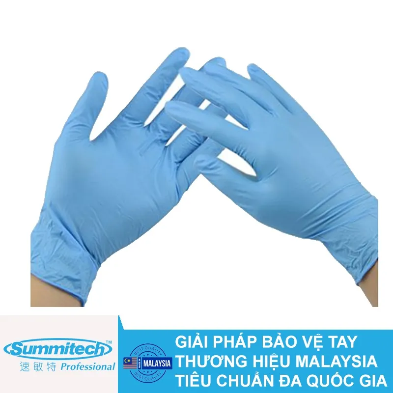 Găng tay nitrile không bột