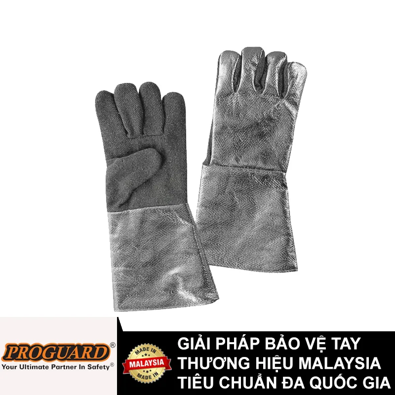 Găng tay tráng nhôm chịu nhiệt 850°C Proguard ALU/370/5F
