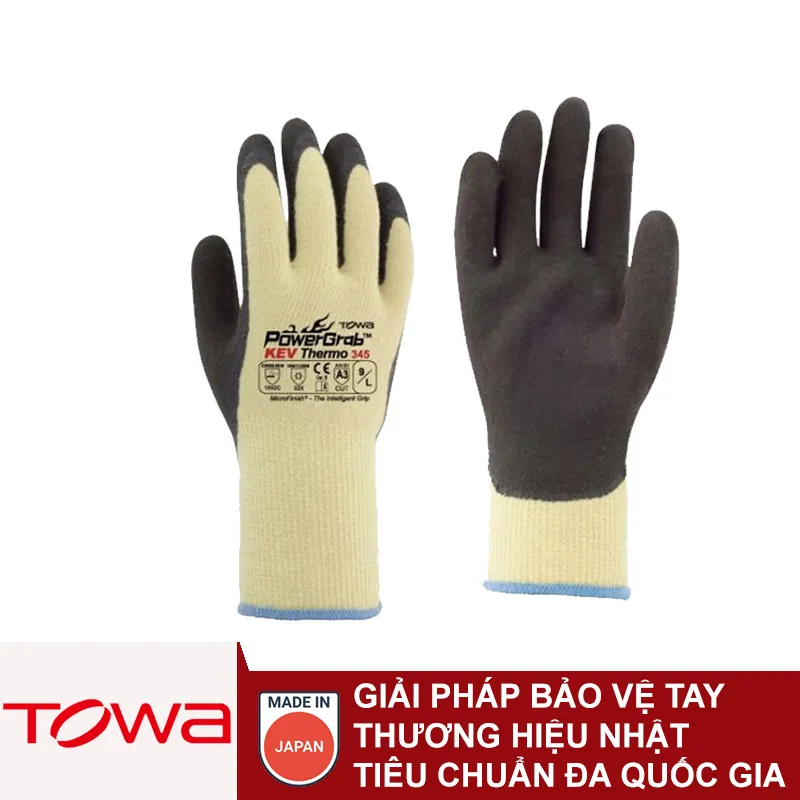 Găng Tay Chống Cắt Towa PowerGrab Kev Thermo 345