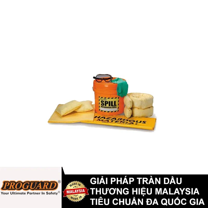 Bộ thấm tràn hóa chất 18 lít Proguard