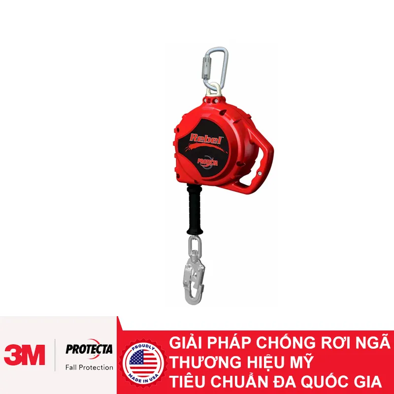 Cuộn dây cáp hãm tự động 15m 3M Protecta 3590550