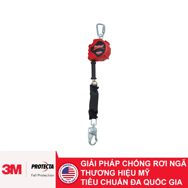 Cuộn dây cáp hãm tự động 4.5m 3M Protecta 3590019
