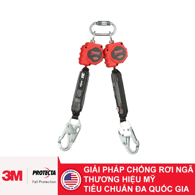 Cuộn dây cáp hãm tự động 6m 3M Protecta 3100413