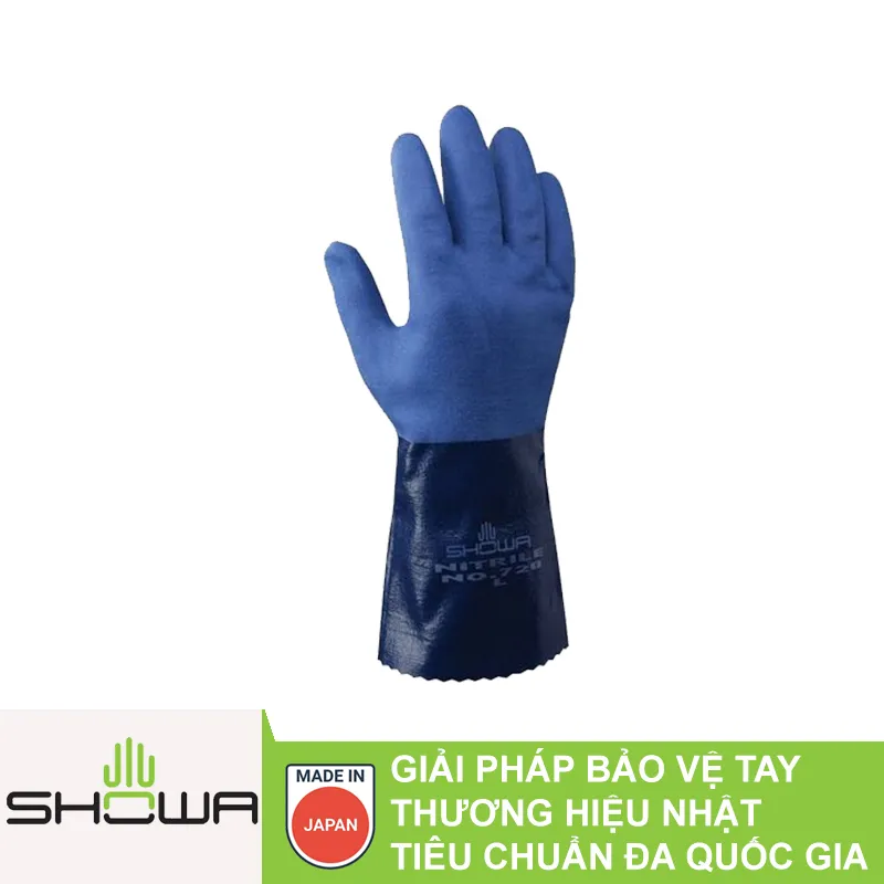 Găng Tay Chống Hóa Chất SHOWA 720