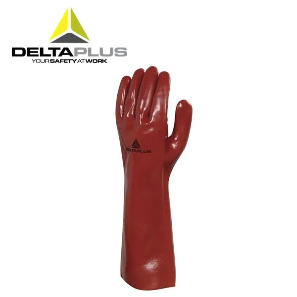 Găng tay PVC chống hóa chất DeltaPlus PVCC400 - ảnh 2