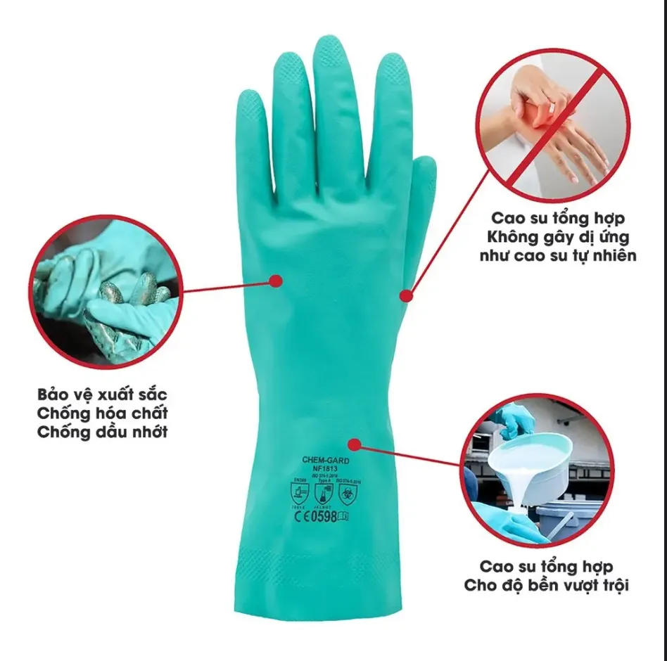 Găng Tay Chịu Dầu Nastah NF1513
