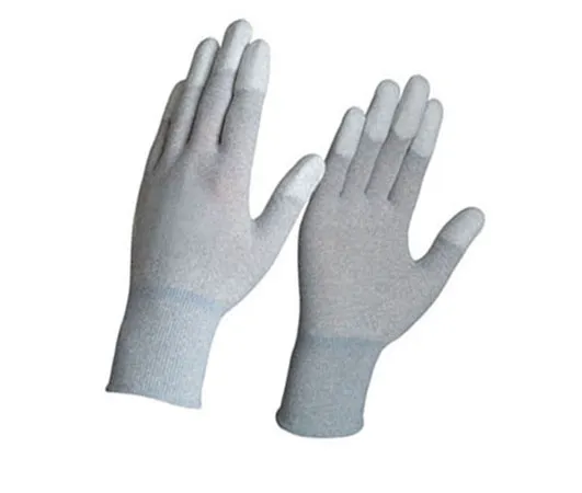 Găng tay phủ PU trắng chống tĩnh điện