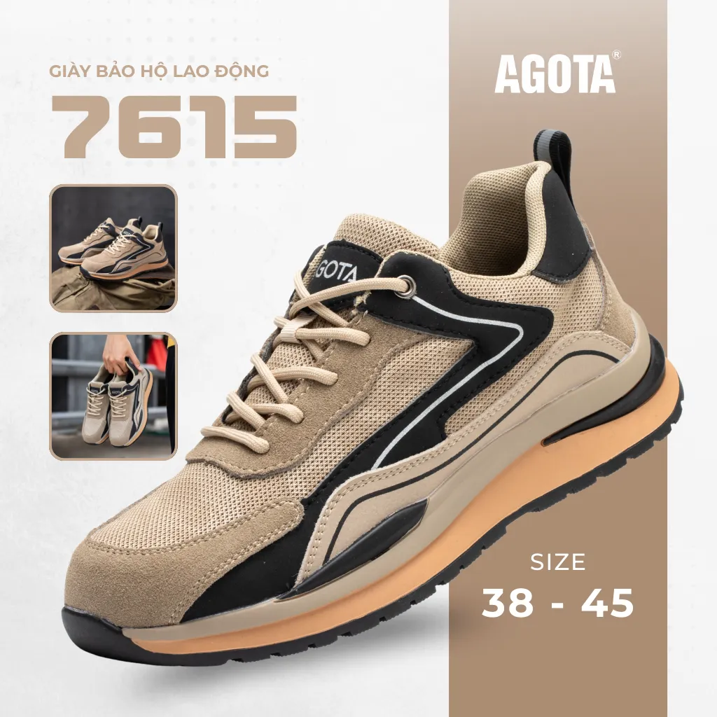 Giày Bảo Hộ Lao Động AGOTA 7615