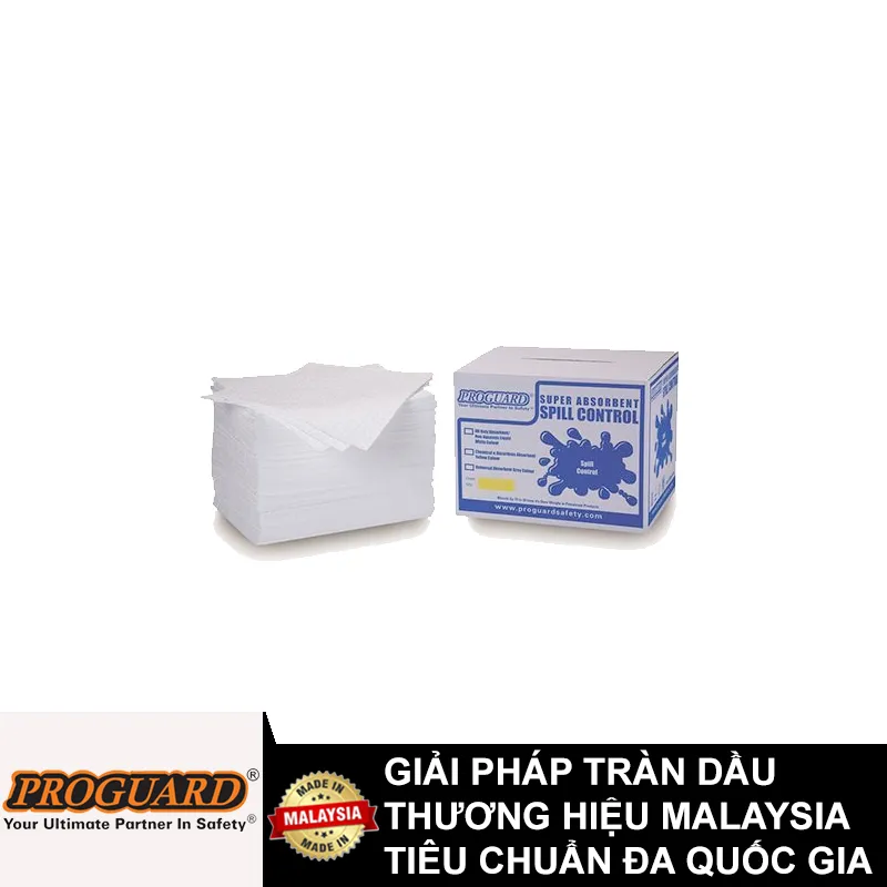 Giấy thấm hút dầu, kích thước 41x 51cm Proguard BOS-LMT4002