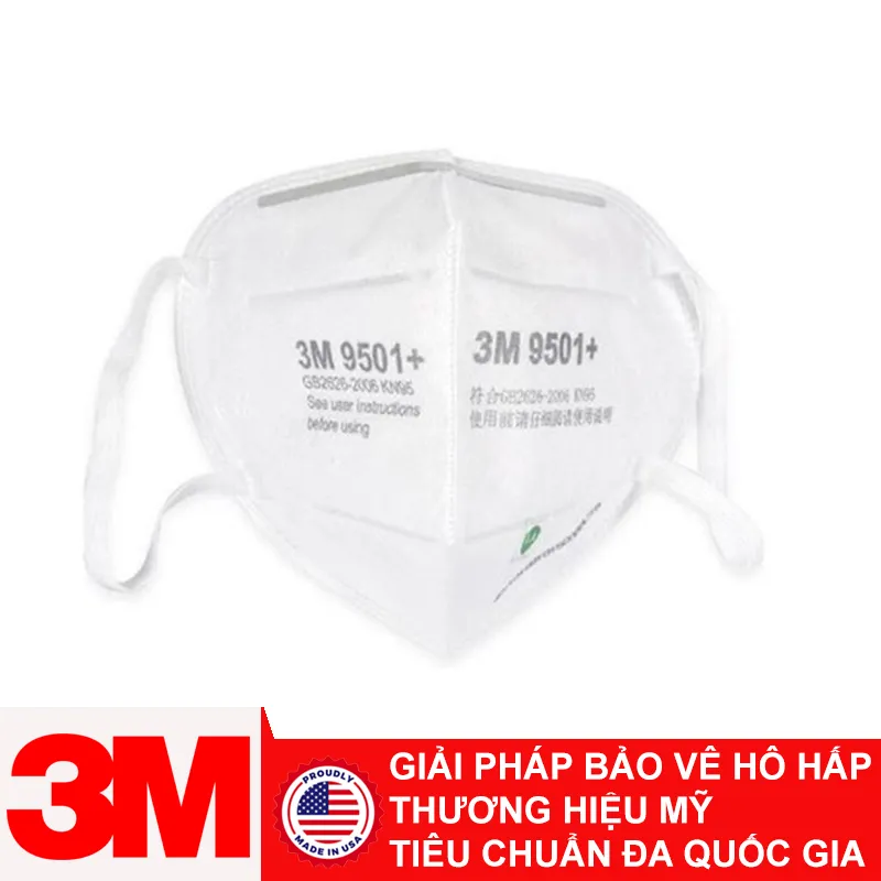 Khẩu Trang 3M 9501+