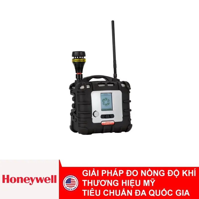 Máy dò đa khí khu vực Honeywell AreaRAE Pro (VOC, LEL, CO2, NH3, CO, Cl2, ETO, H2, HCL, HCN, HF, H2S, O2, SO2, NO, NO2, PH3, Gamma)