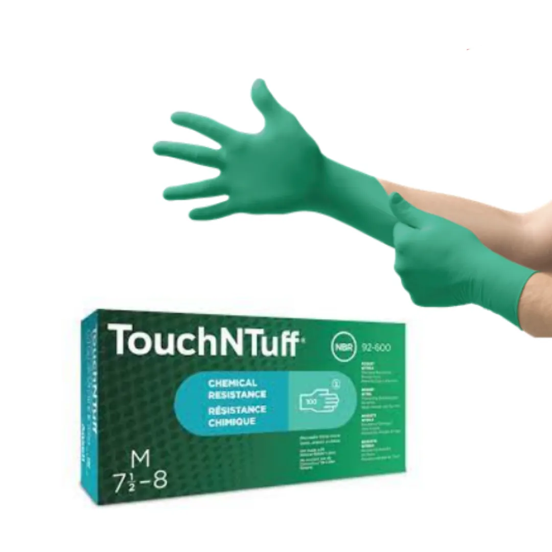 Kỹ thuật viên phòng thí nghiệm và công nhân chế biến thực phẩm sử dụng găng tay nitrile Ansell 92-600