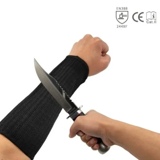 Ống Tay Chống Cắt Sợi Thép 20cm 40cm