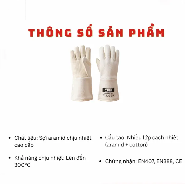 Găng Tay Chịu Nhiệt VIAN V30036 - ảnh 4