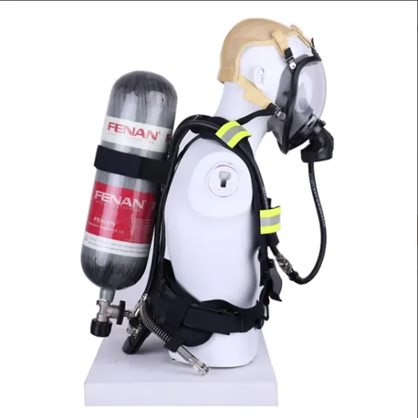 Bình khí nén sợi carbon 6.8L 300bar thuộc thiết bị trợ thở SCBA Fenan RHZKF6.8/30