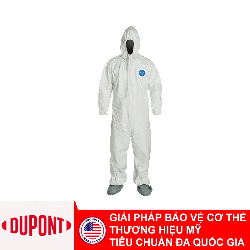 Quần Áo Chống Hóa Chất DUPONT TYVEK 400