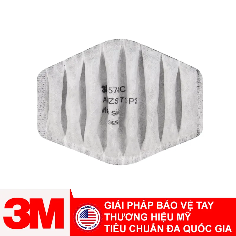 Tấm lọc hạt bụi bảo vệ hô hấp tái sử dụng 3M 5744C