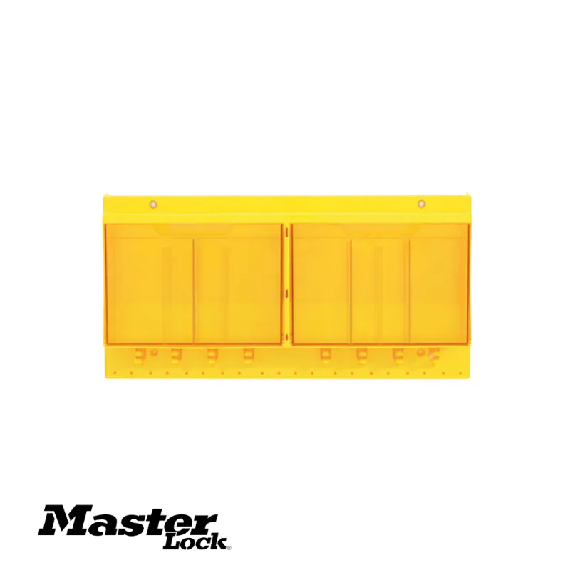 Trạm khóa bằng nhựa 8 móc có nắp che MasterLock S1800