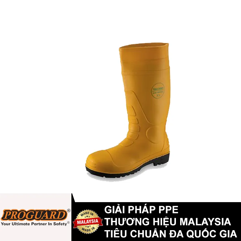 Ủng Cao Su Đế Thép Mũi Thép Proguard R219MSTC