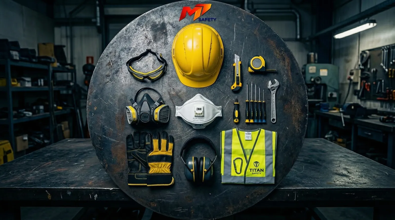 Trang bị đầy đủ và đồng bộ các thiết bị bảo hộ lao động giúp bảo vệ toàn diện người lao động từ đầu đến chân.