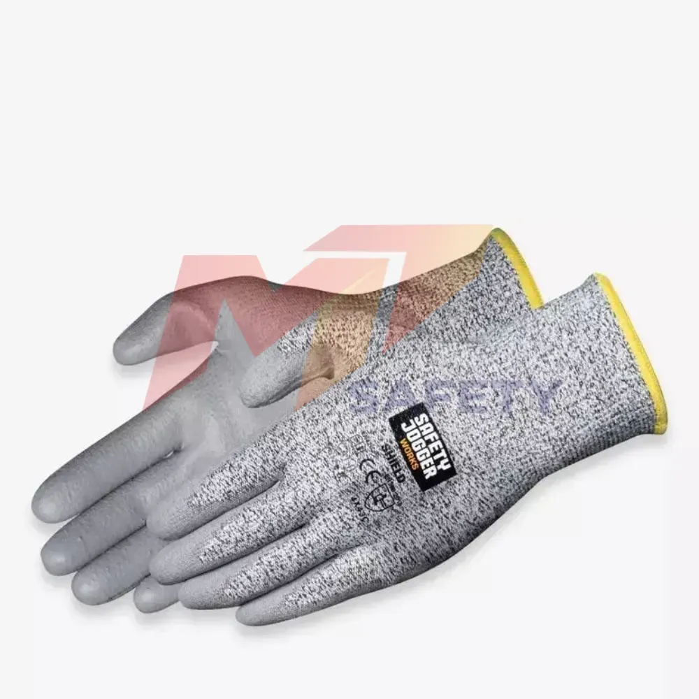 Găng tay chống cắt cấp 5 Safety Jogger Shield chống cắt xé rách tôn lá kính tấm sắc bén