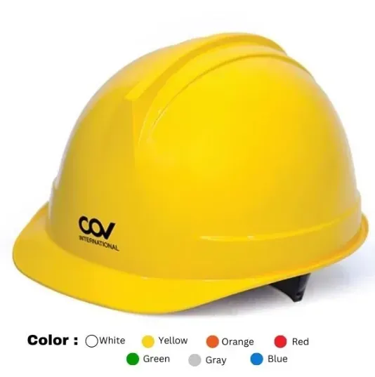 Mũ bảo hộ kỹ sư COV HF-005 nhựa ABS chống va đập tiêu chuẩn Hàn Quốc chính hãng MT Safety