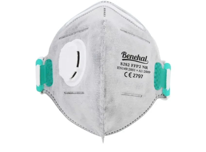 Khẩu trang Benehal 8282 FFP2 đạt chuẩn EN 149 kiểu dáng chụp nón