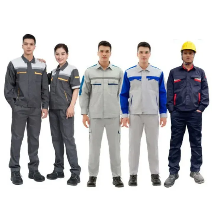 Quần áo bảo hộ kỹ sư có dải phản quang chất liệu vải Kaki Pangrim cao cấp