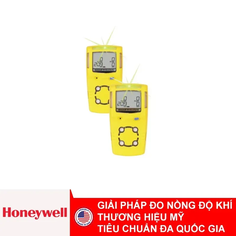Máy đo 4 khí độc di động Honeywell BW MicroClip XL chính hãng MT Safety