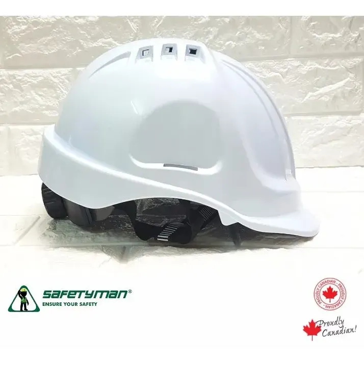 Mũ bảo hộ lao động Safetyman GM3 núm vặn trợ lực đạt chuẩn ANSI Z89.1 và TCVN