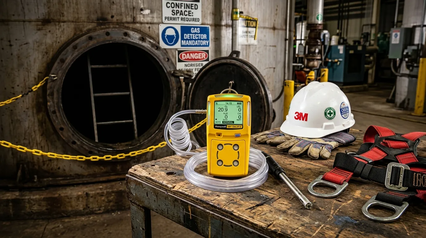 Máy đo 4 loại khí cầm tay không gian kín Honeywell BW chính hãng tại MT Safety